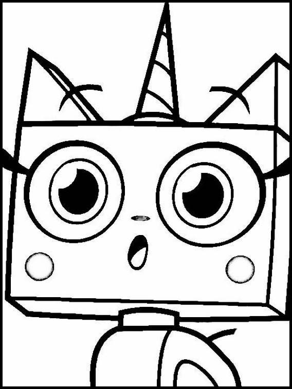 Colouring unikitty