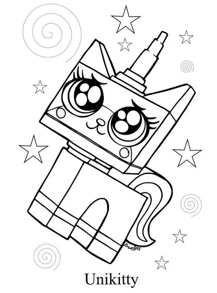 Unikitty malvorlagen