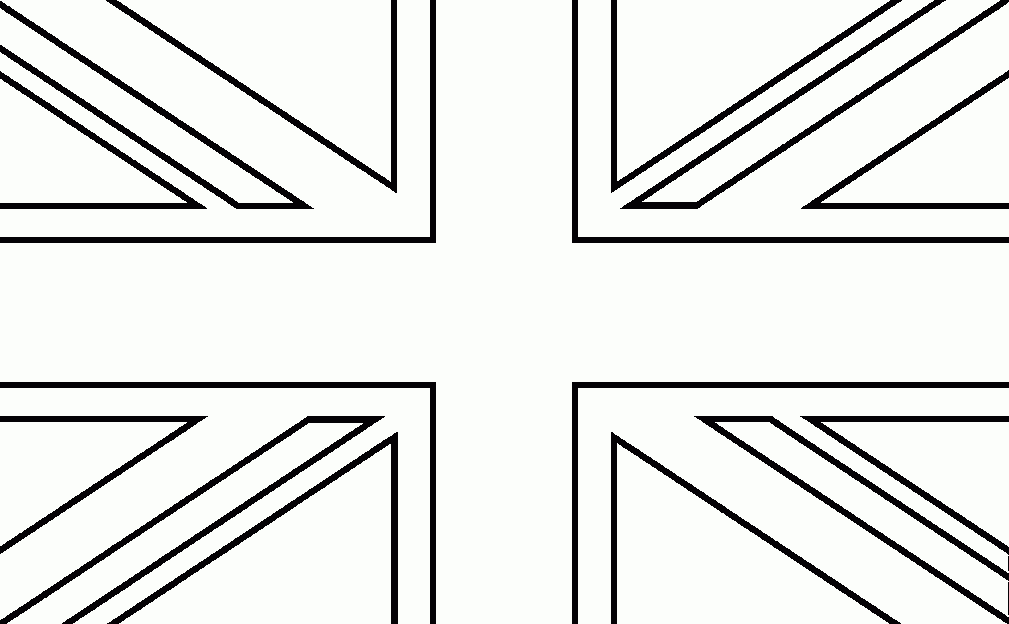 Union jack template free printable