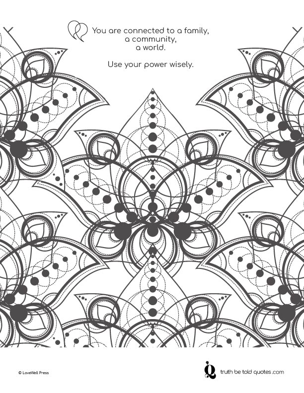 Mindfulness coloring pages