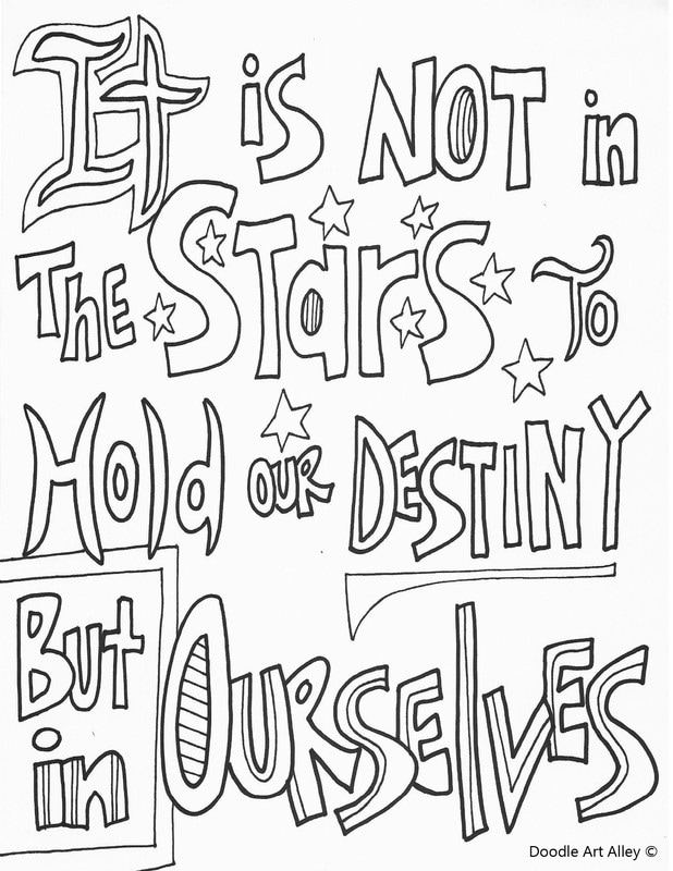 Quote coloring pages