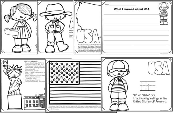 Ð free usa coloring pages for kids to read color and learn