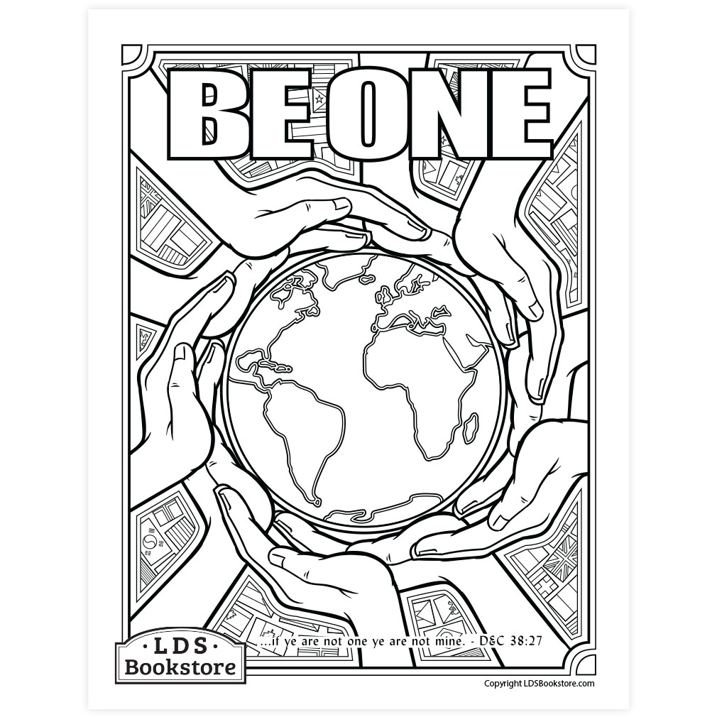 Be one coloring page