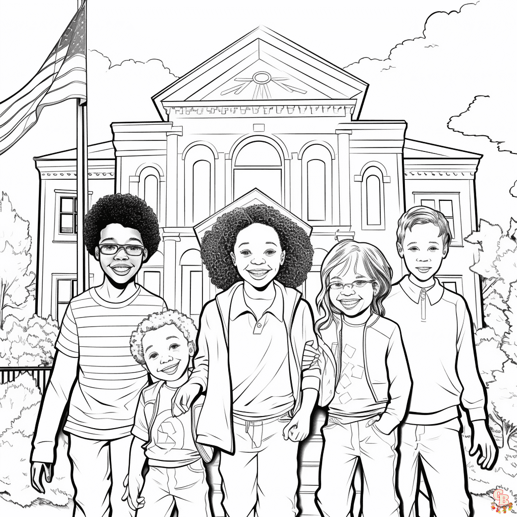 Printable unity day coloring pages free for kids and adults