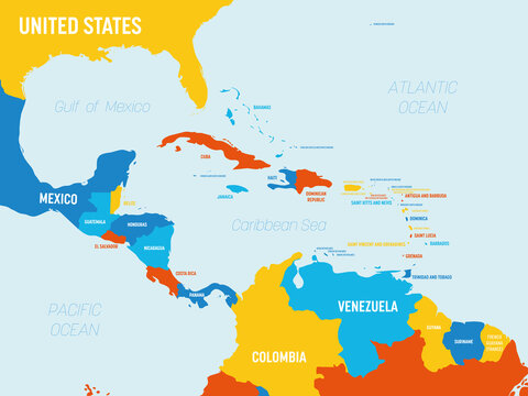 Mexico and central america map images â browse photos vectors and video