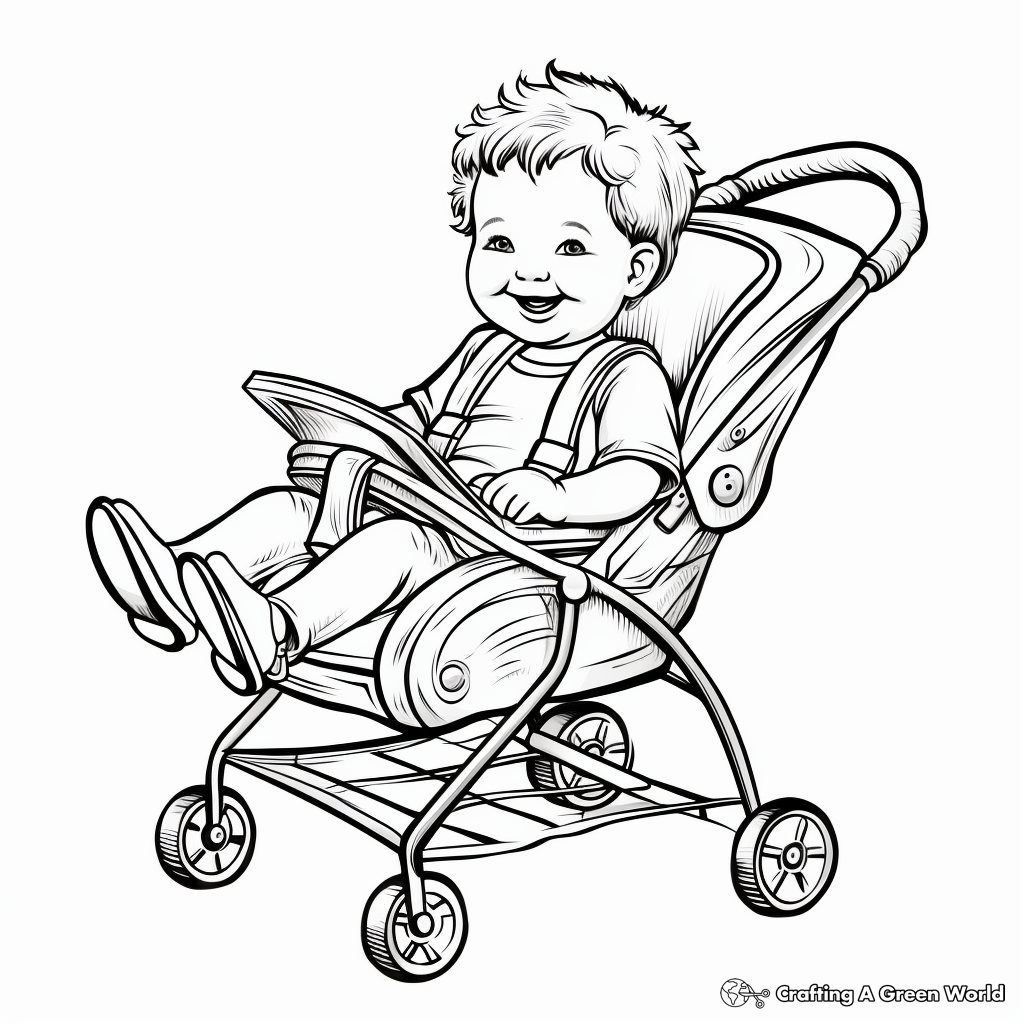 Baby coloring pages