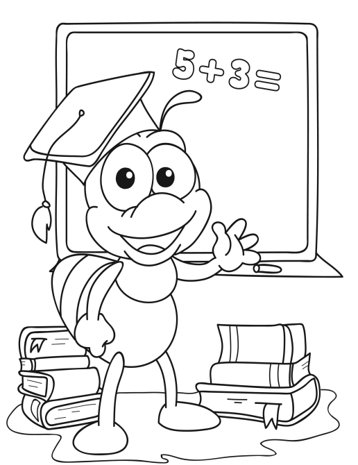 Back to school coloring pages made by teachers