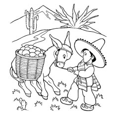 Top free printable donkey coloring pages online