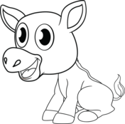 Donkeys coloring pages free coloring pages