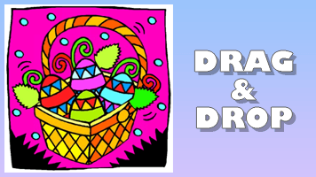 Easter drag drop puzzle play easter drag drop puzzle on