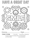 Download fun coloring pages to volunteer