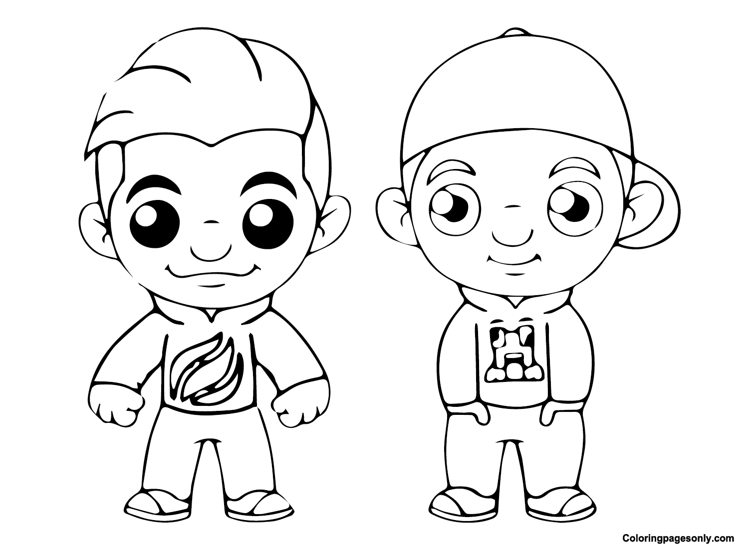 Unspeakable coloring pages