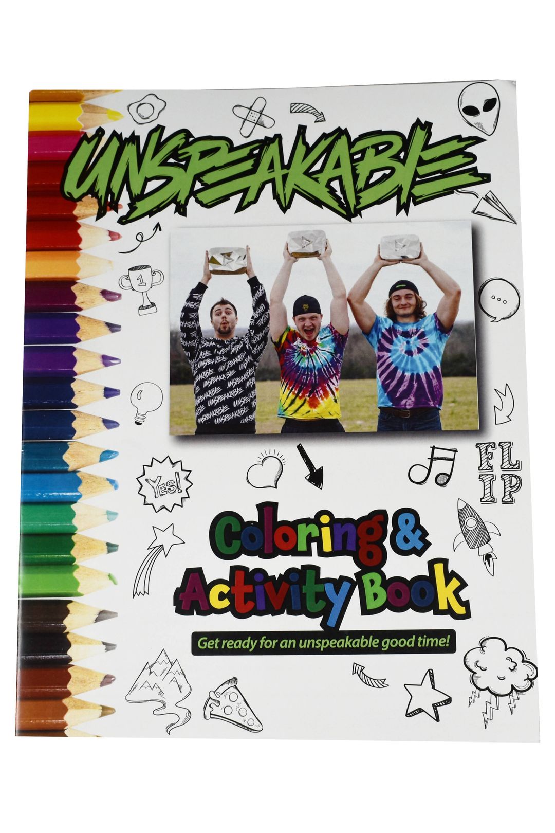 Unspeakable coloring book