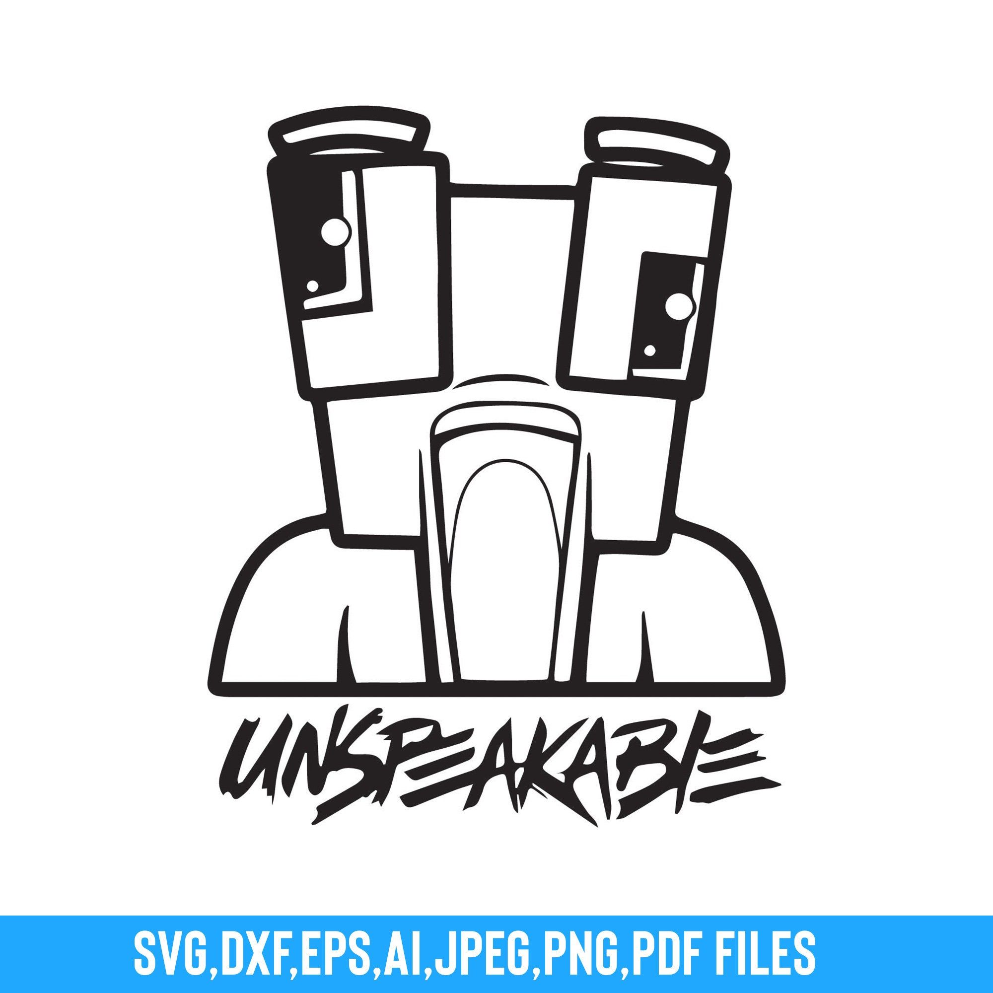 Unspeakable svg png cricut cut file instant digital download