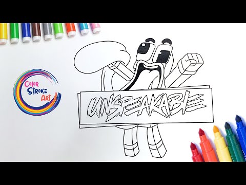 Unspeakable coloring page fun and creative art ðï color stroke art