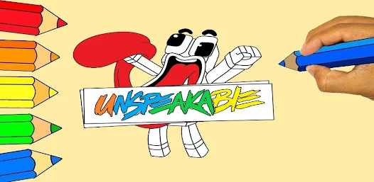 Unspeakable coloring book