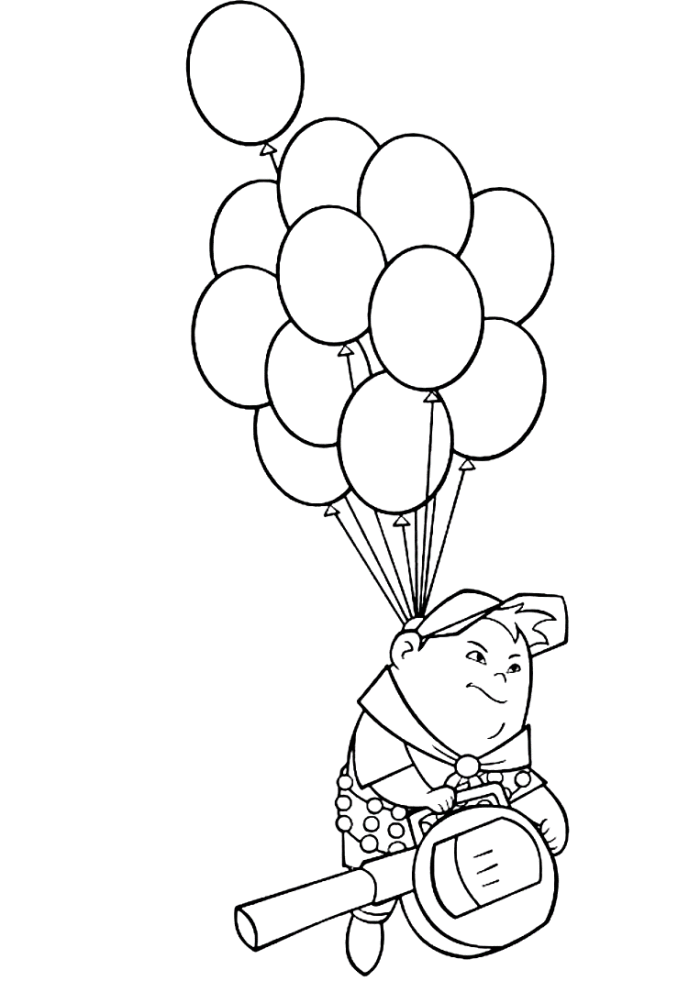 Up coloring pages