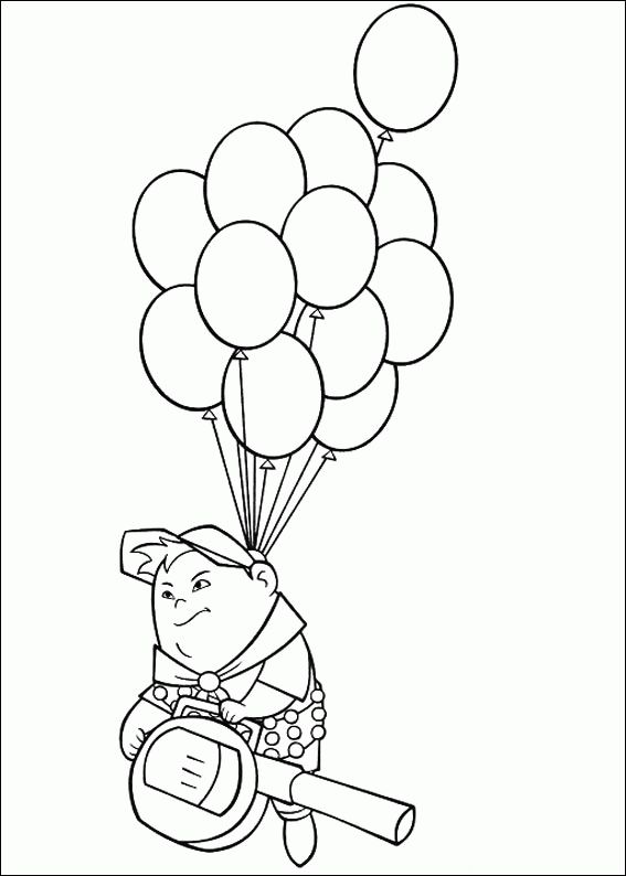 Up coloring pages