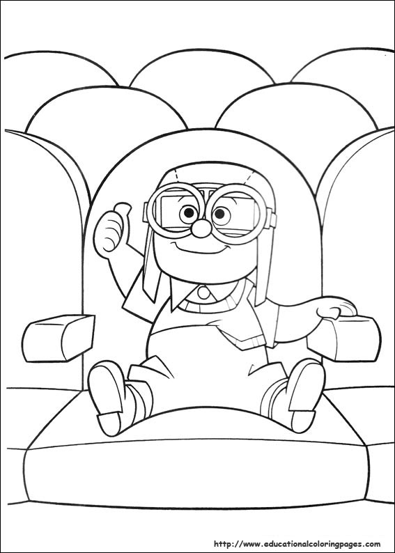 Up coloring pages