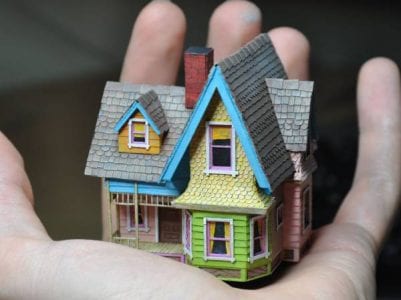 Mini up house papercraft