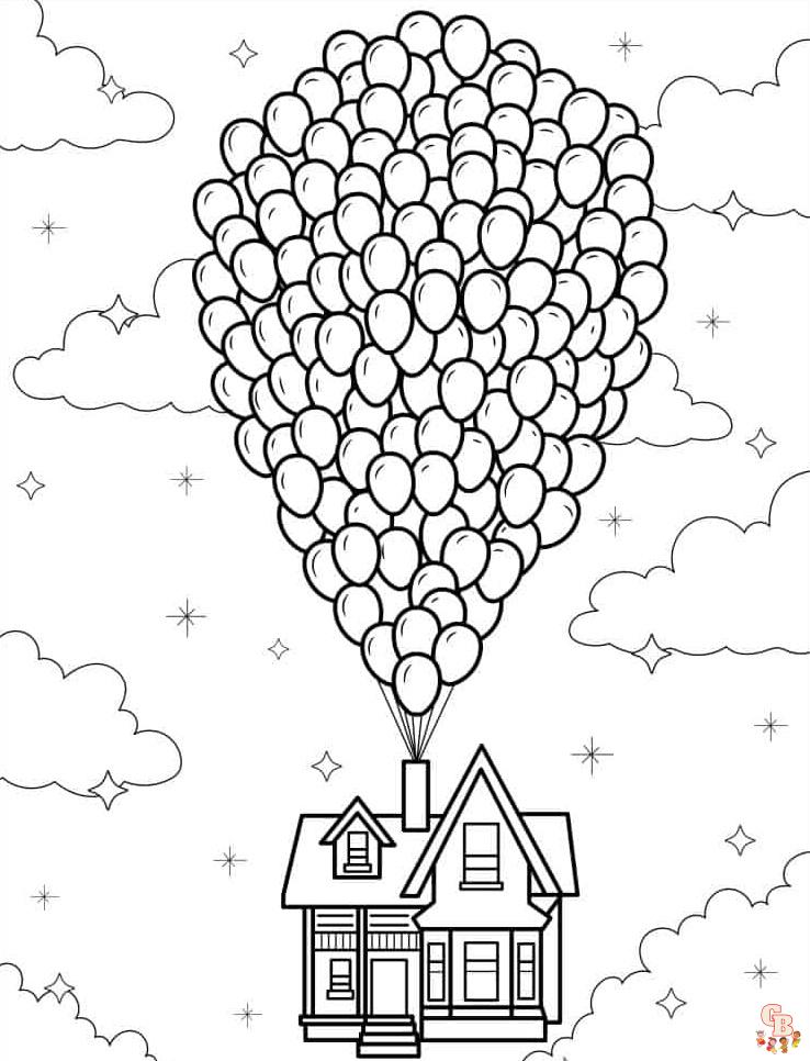 Printable up coloring pages free for kids and adults