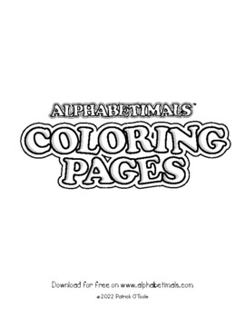 Uppercase coloring pages tpt