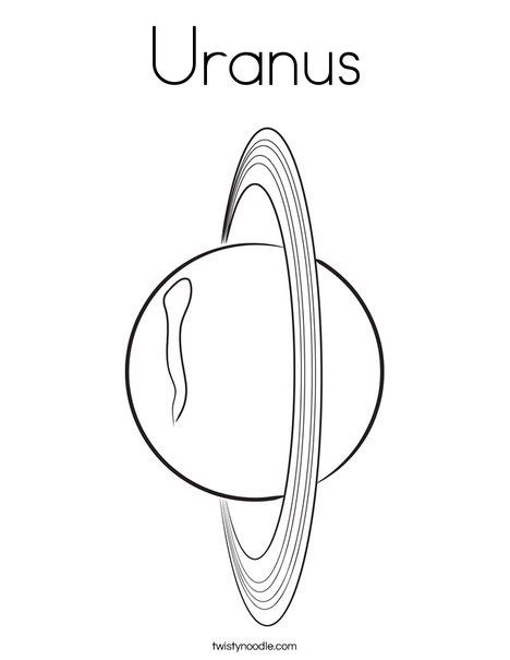 Uranus coloring page planet coloring pages uranus coloring pages