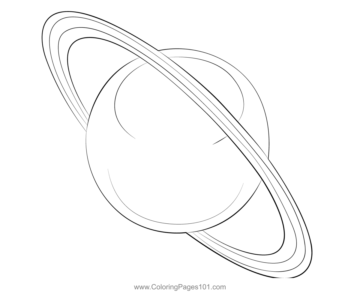 Planet uranus icon coloring page coloring pages planet coloring pages uranus