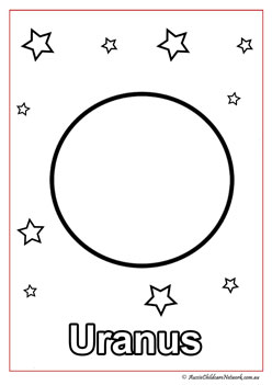 Space colouring pages