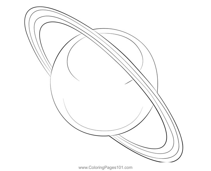 Planet uranus icon coloring page coloring pages planet coloring pages uranus