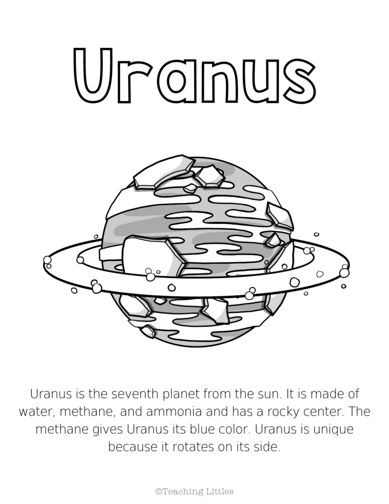 Planetsolar system coloring pages