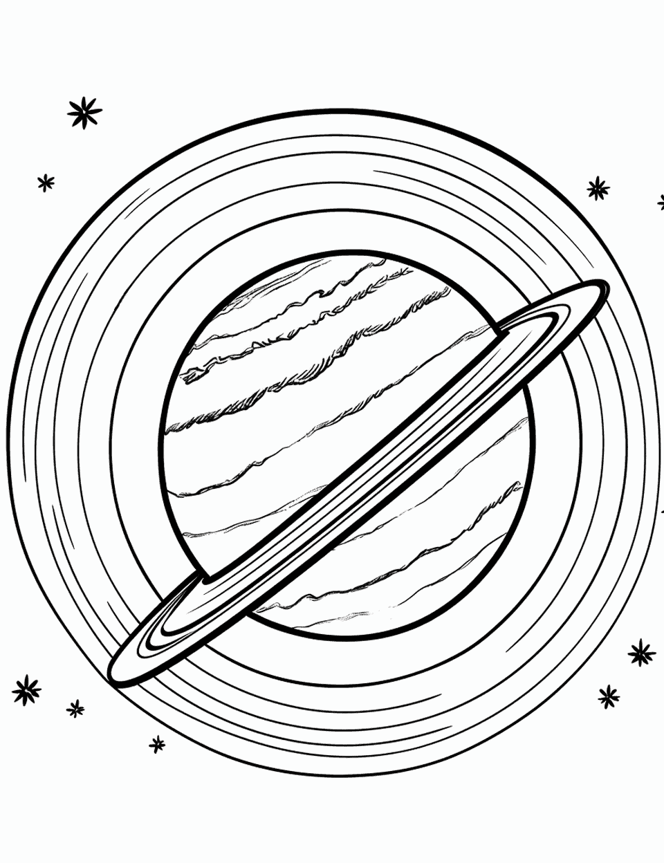 Solar system planet coloring pages free printables