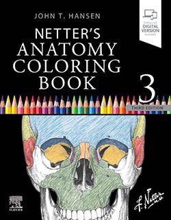Netters anatomy coloring book