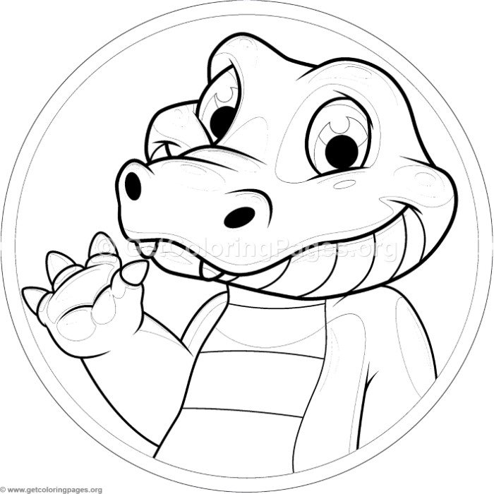 Cute baby crocodile coloring pages â getcoloringpagesoâ na