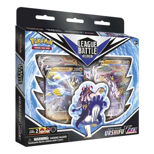 Pokãmon tcg rapid strike urshifu vmax league battle deck pokãmon center official site