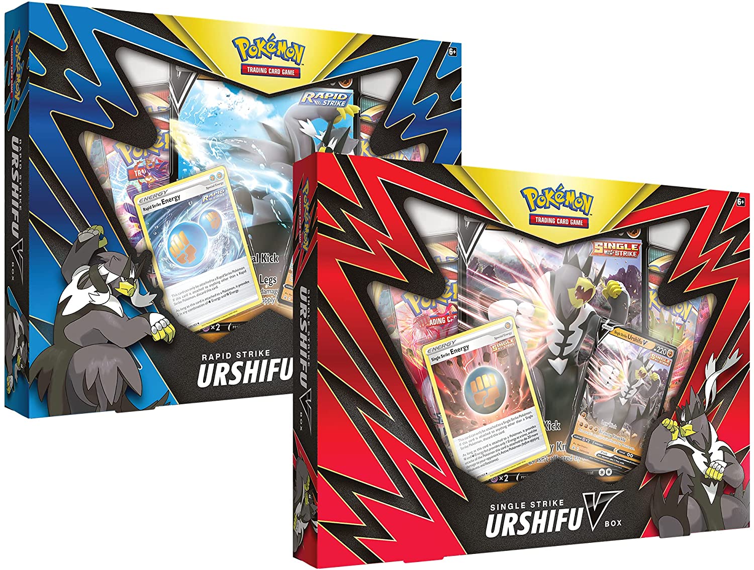 Singlerapid strike urshifu v box â gg hobby card obsessions