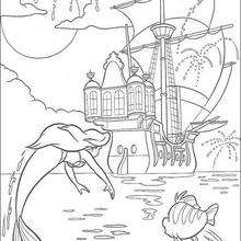 Ursula coloring pages