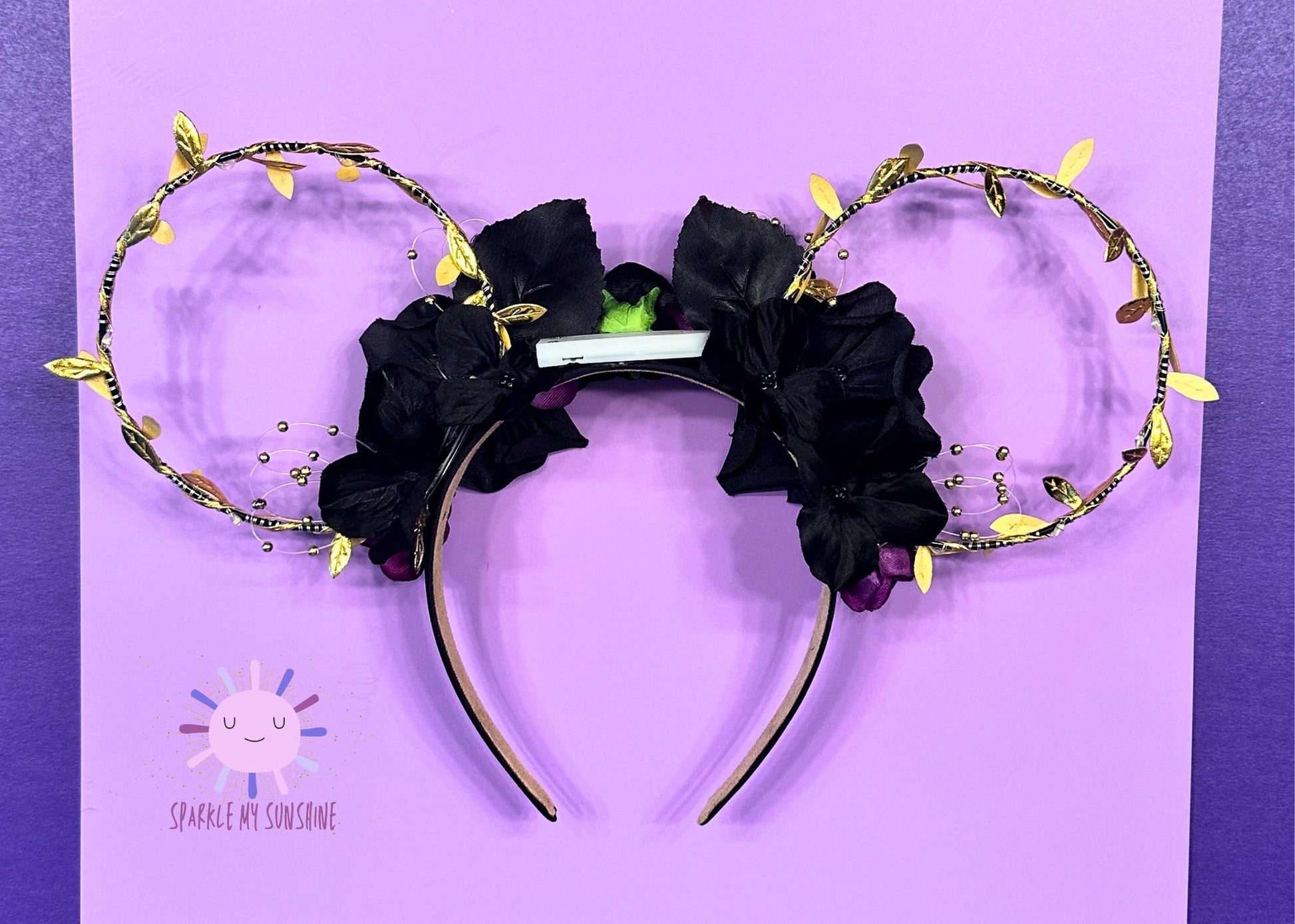 Ursula inspired light up mouse ears â