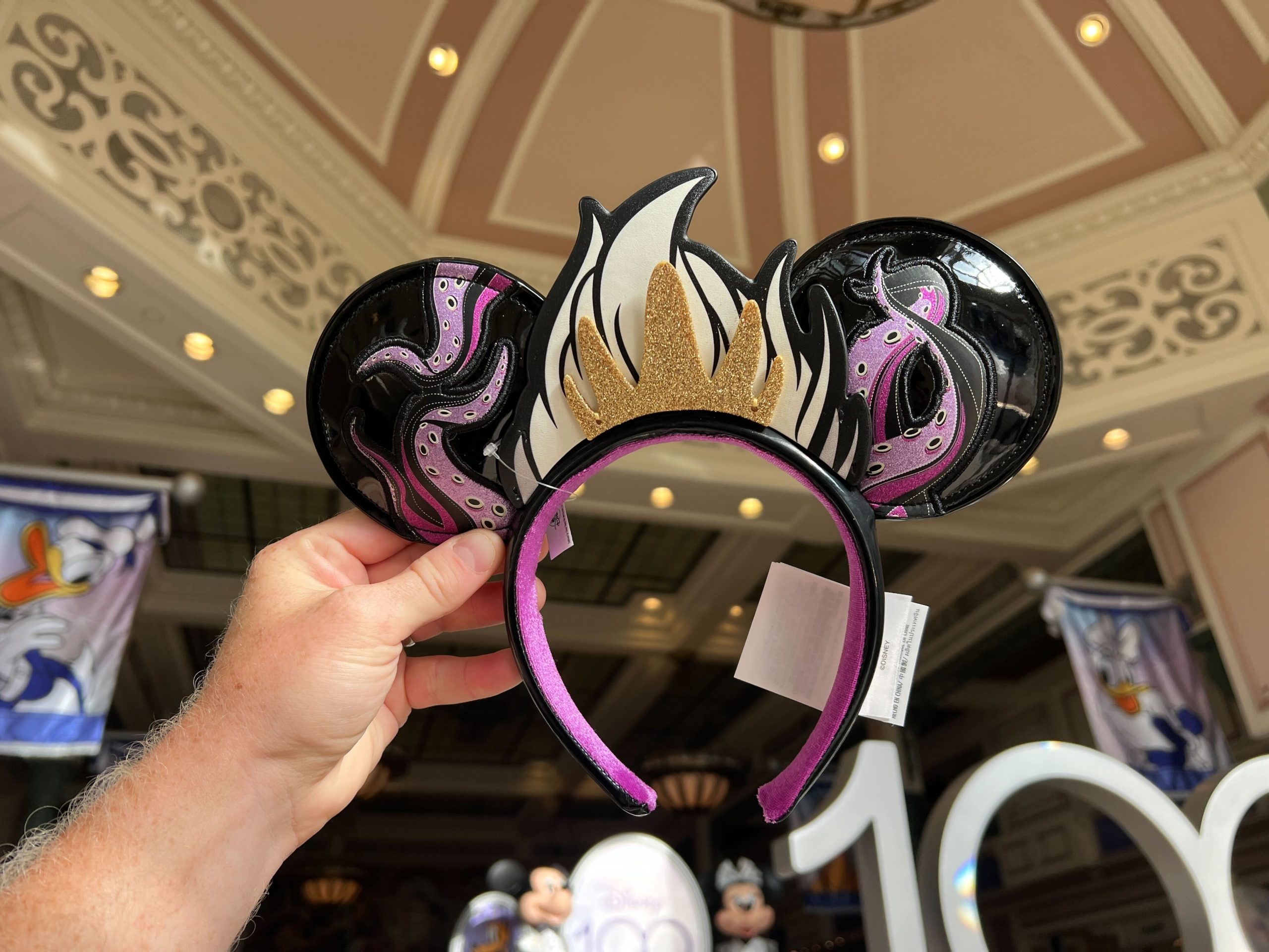 New ursula ear headband spotted today at magic kingdom