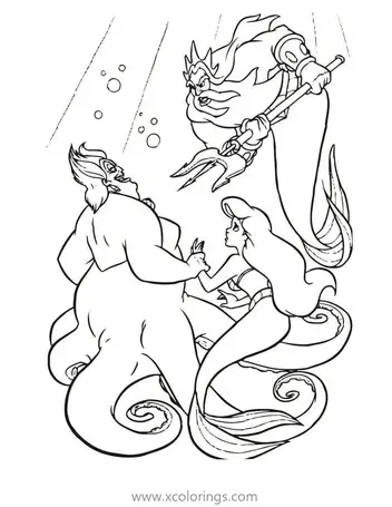 Fun disney ursula coloring pages