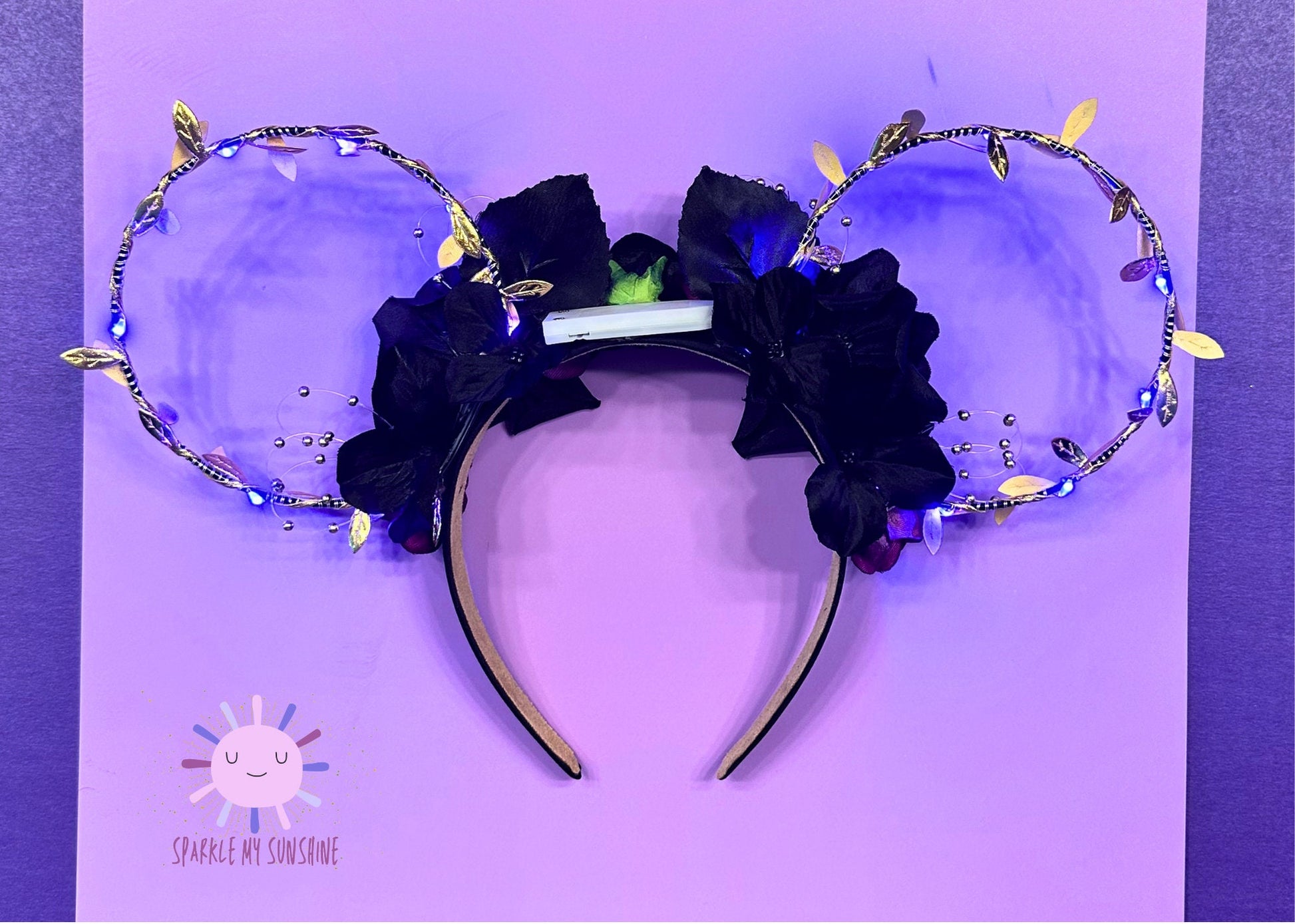 Ursula inspired light up mouse ears â