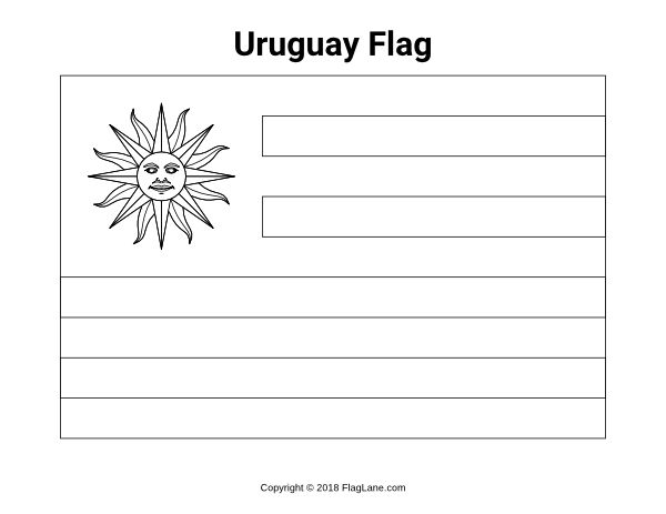 Free printable uruguay flag coloring page download it at httpsflaglanecoloring