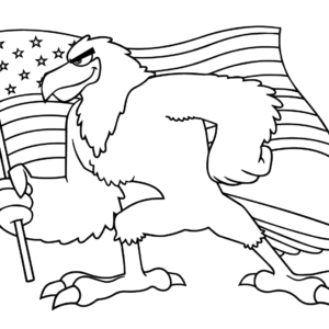 American flag coloring pages printable for free download