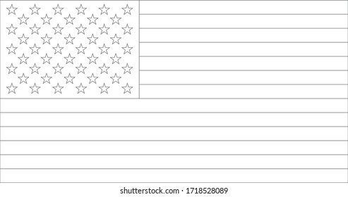 American flag coloring page images stock photos d objects vectors