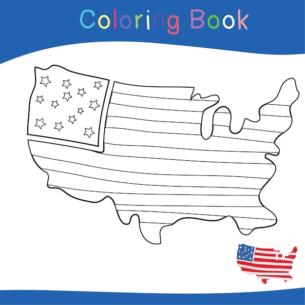 Page american flag coloring page images