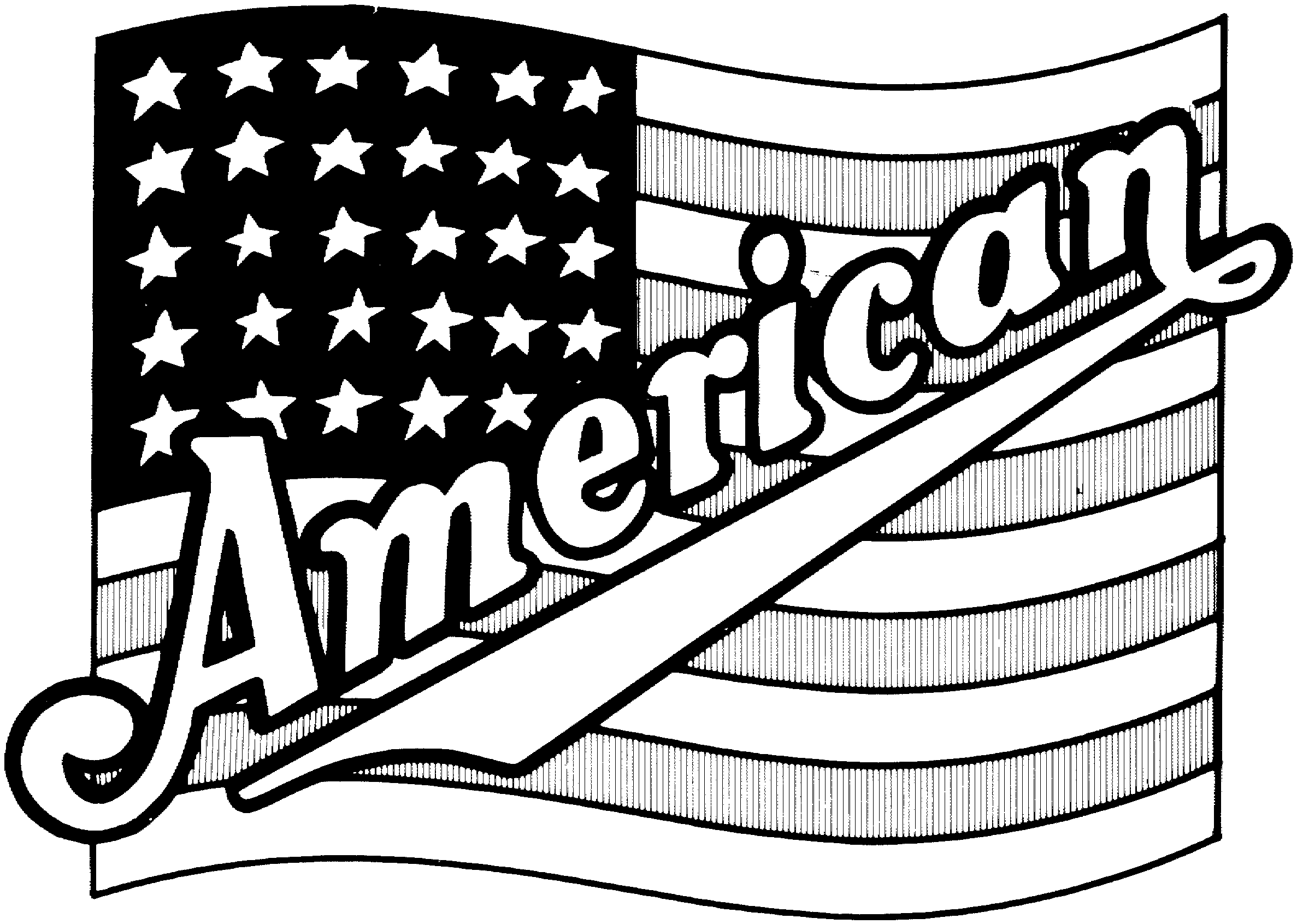 American flag coloring pages