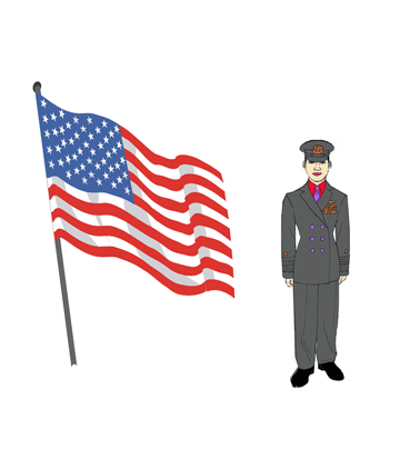 Flag day usa coloring pages for kids to color and print