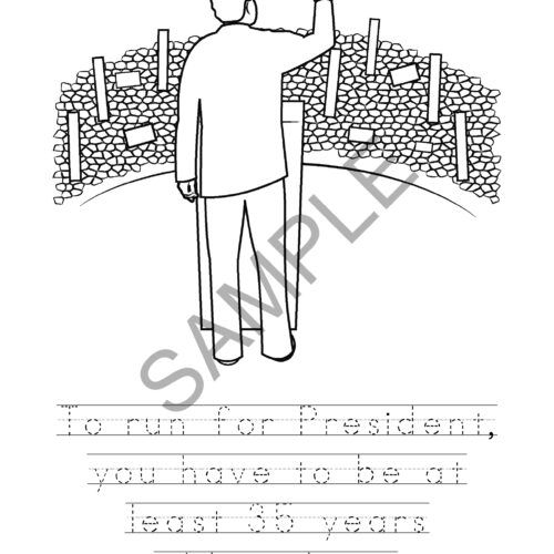 Branches of us government coloring book