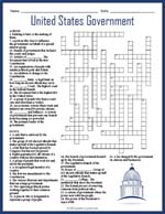 Us government and civics puzzle worksheet activities