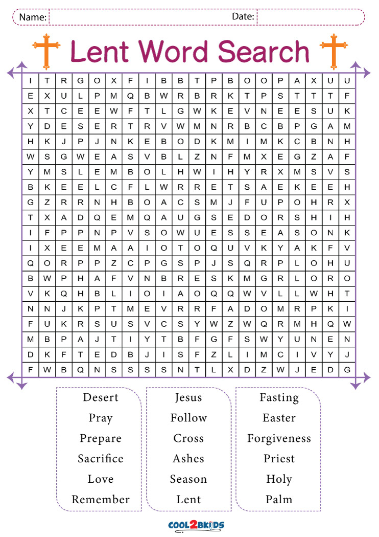 Free printable word search puzzles for kids